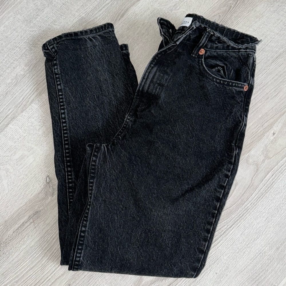 Zara mom jeans